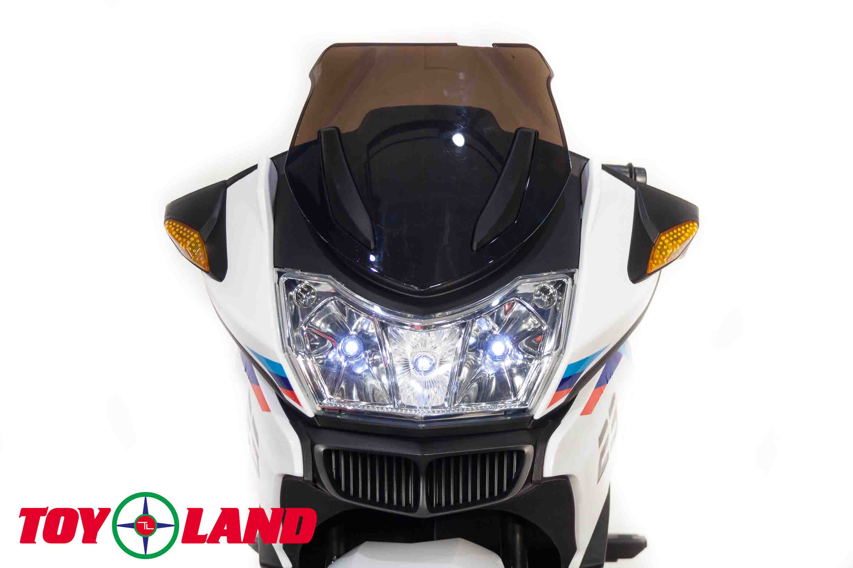 Мотоцикл Moto New ХМХ 609, белый, свет и звук  